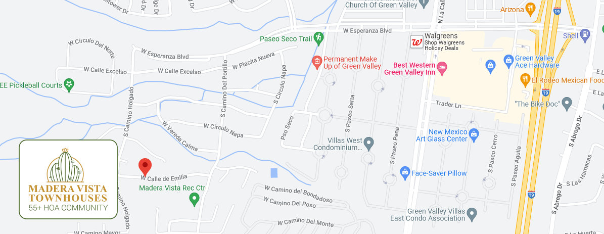 google map madera vista townhouses